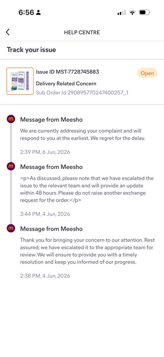awsome_arnab's tweet photo. @Meesho_Official @meesho_support https://t.co/ZTRj8akDmt