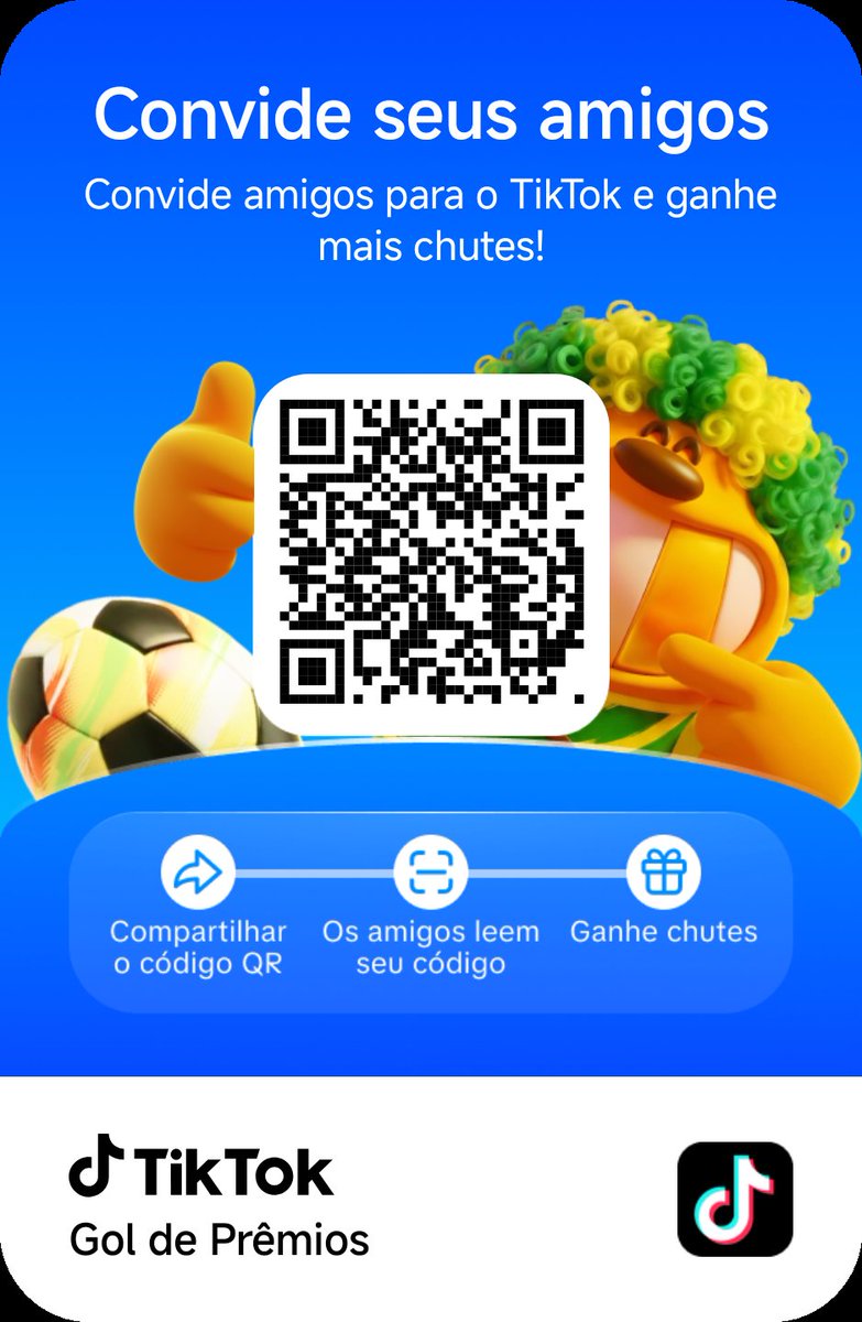 barbaraacciaris's tweet photo. Junte-se a mim no TikTok!
 
 Participe do evento por tempo limitado Gol de Prêmios e ganhe até   R$ 117 em recompensas. https://t.co/ikFOKpCJkC https://t.co/F1D6fcC0ej