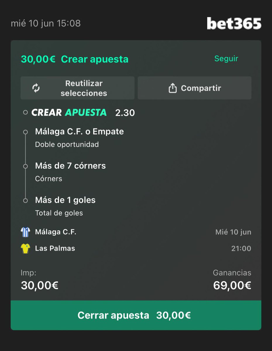 betmindpro's tweet photo. Otro día más, otra apuesta segura que os dejamos por aquí, cracks! Dadle fuego que hoy se gana🔥! https://t.co/krGnkZJ8Kx