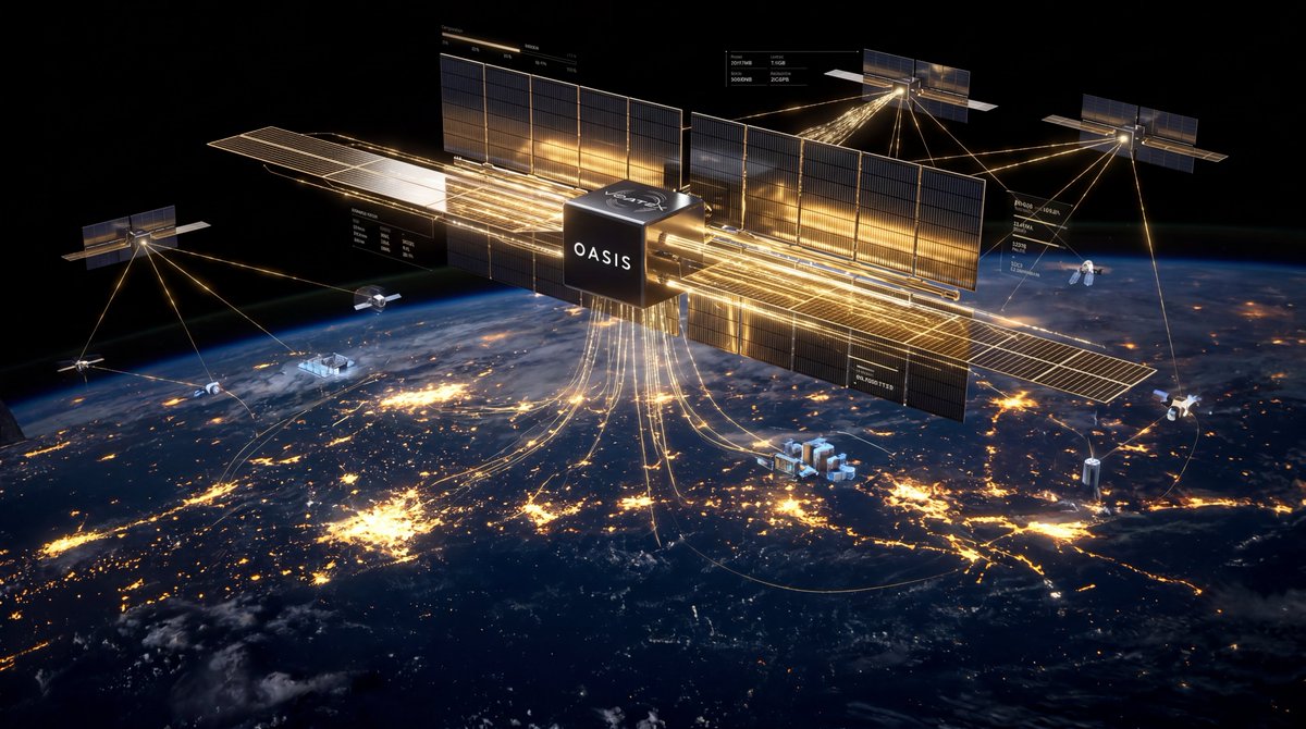 oasis_grid's tweet photo. Everyone is racing to build larger AI models.

Few are asking where the energy comes from.

Or how the heat is managed.

Or who coordinates the infrastructure behind it.

OASIS PRIME™ is our answer.

An intelligence layer designed to orchestrate energy, cooling, compute, water and autonomous infrastructure across Earth and beyond.

#Web4 begins when intelligence leaves the screen and starts operating real systems.