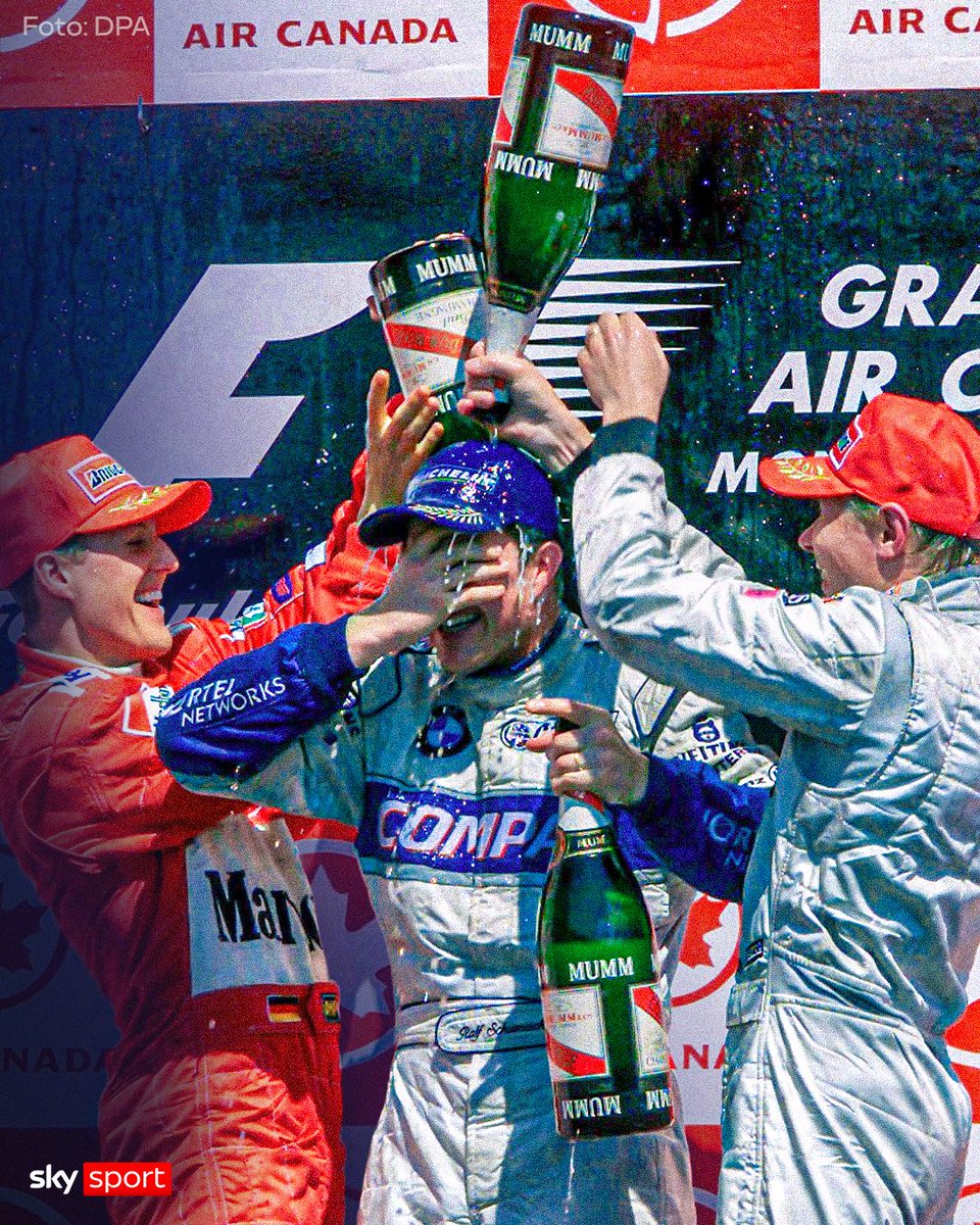 skysportformel1's tweet photo. Michael und Ralf Schumacher sind bis heute das einzige Brüderpaar, das jemals gemeinsam auf einem Formel-1-Podium stand! 🏆

#SkyF1 #F1 #Formel1 #Schumacher https://t.co/XogFEawXcJ