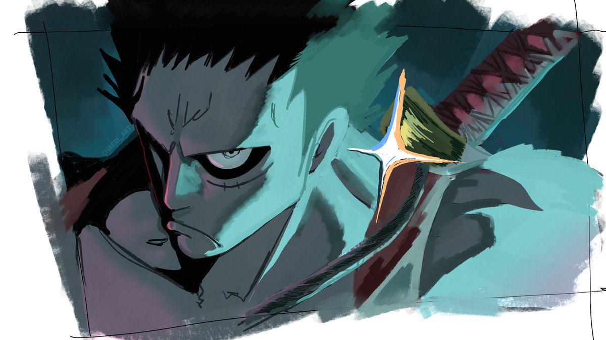 Chaeri_art's tweet photo. Nightmare Luffy https://t.co/KEcgBMB5aS