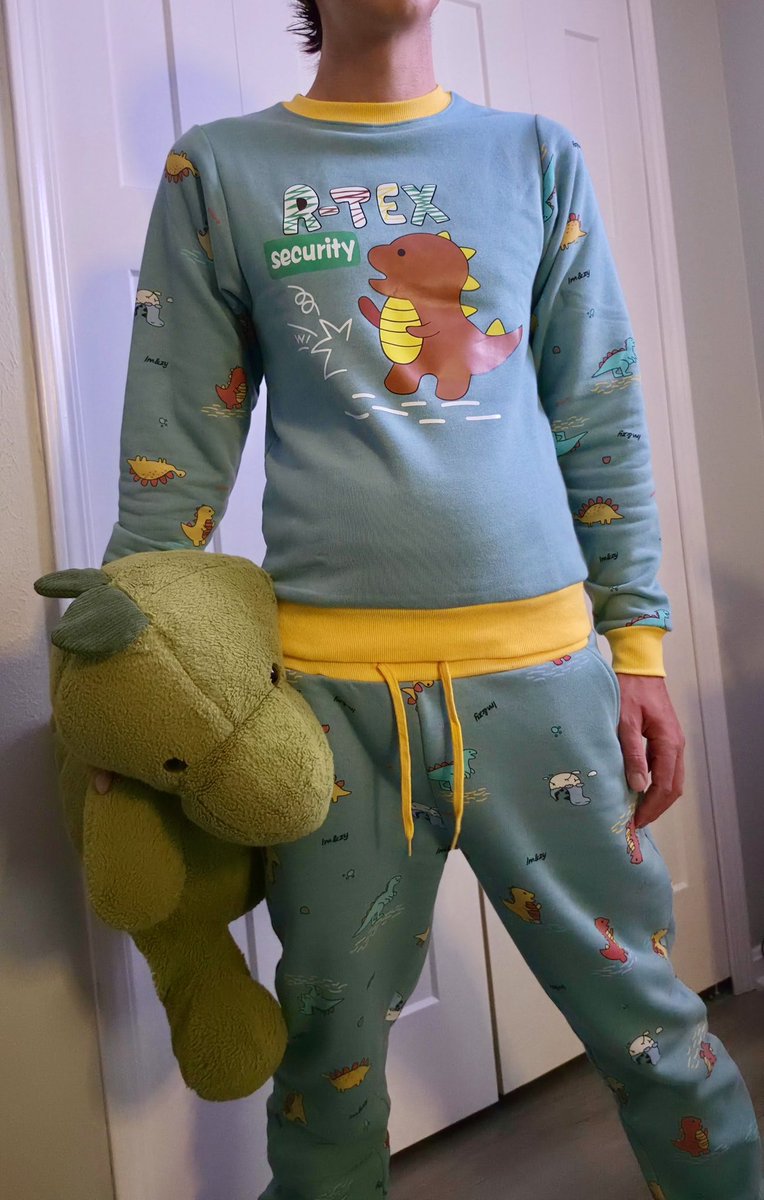 Us_kiddodiapers's tweet photo. 🦖 Roar into comfort with our T-Rex Dino Jogging Suit! 🦖

At Kiddo, we're more than just premium ABDL diapers  we also offer fun, comfortable clothing and accessories designed for our community. 

Shop now at https://t.co/jGlu7VyYMT and discover our growing collection of ABDL clothing, accessories, and premium diapers.