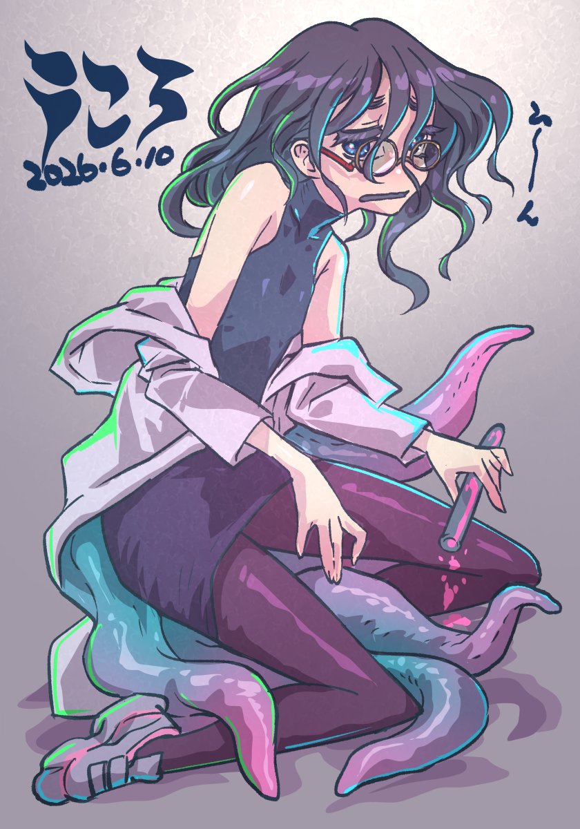ukorosi's tweet photo. なじゅろさんのお題ワンドロで描きました🐙
貧乳・研究者

#なじゅろうかい https://t.co/4urRTnXI18