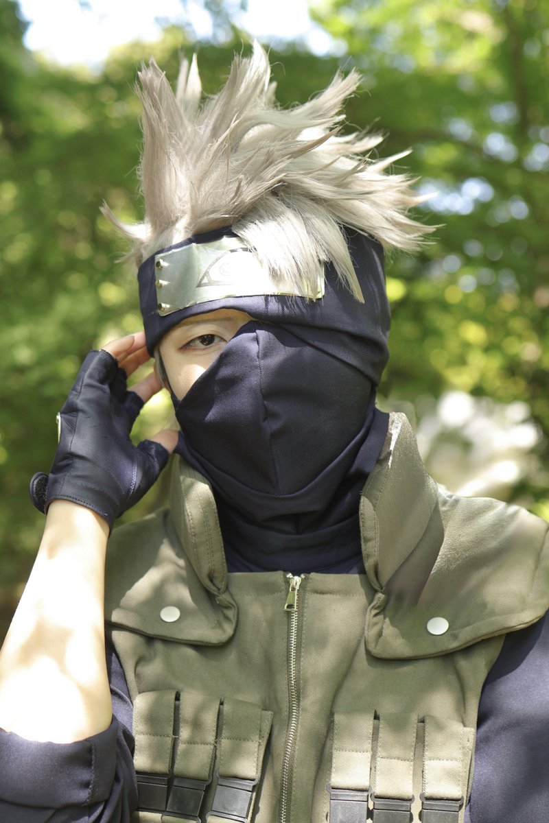 shin__ee123's tweet photo. ⚠︎cos / nrt / はたけカカシ
photo:@kochi_cos_dr__ 
🌿 https://t.co/f6jpESzdbW