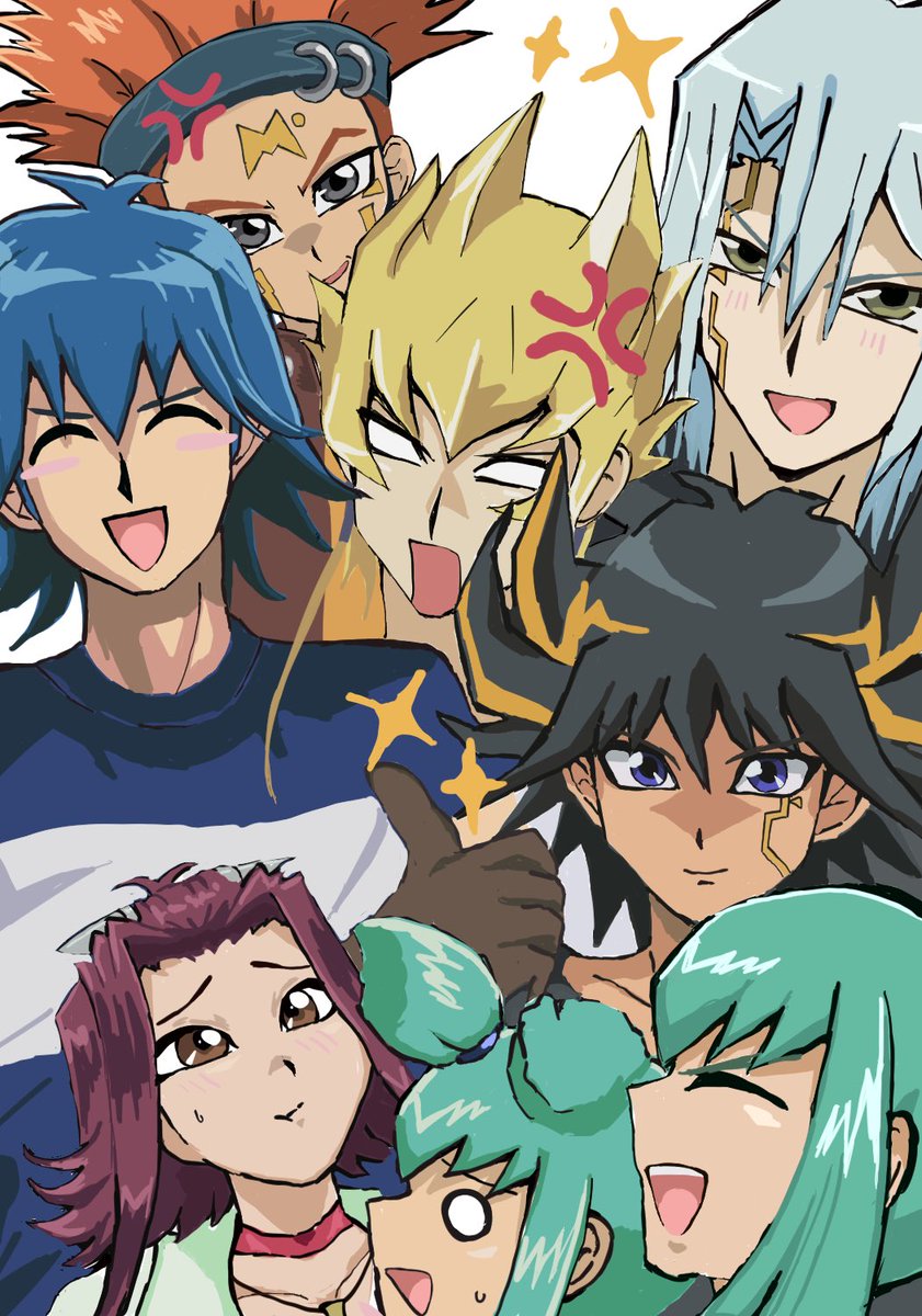 daisukianigame's tweet photo. チーム5D's+鬼柳 https://t.co/mf9Sz40fiW