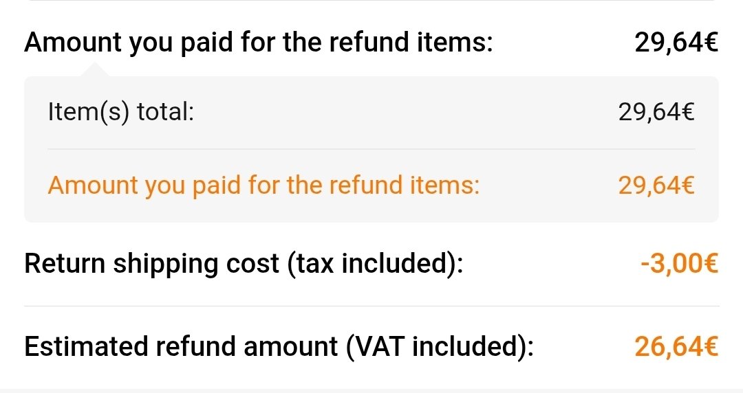 iamin986's tweet photo. Tried to buy something from @shoptemu and it was a big failure. 

Late delivery, low quality, and reduced 3 euro for refund while they said it has free refund. As soon as I get refund, I will delete my account.

#Temu https://t.co/nQWi1Rc7HM