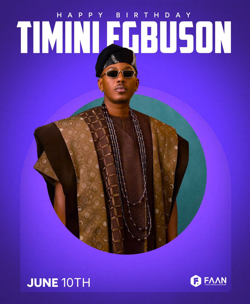 faan_tv's tweet photo. Happy Birthday to the ever-charismatic @_timini ❤️

Celebrating a talented actor and screen favorite whose passion and dedication continue to inspire. Wishing you a year filled with joy, success, and bigger wins ahead. ✨🥂

#HappyBirthdayTimini #TiminiEgbuson #FAANTV https://t.co/tkg5fk49iL