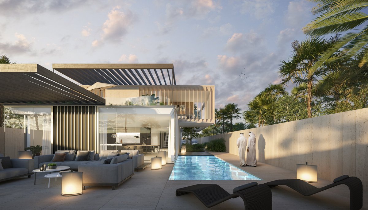 SoehnePartner's tweet photo. The spacious verandas and terraces extend the living spaces outdoors, complemented by an inner courtyard garden and private pools.

In cooperation with Al Suweidi engineering consultants

📷 MISS3

#abudhabi #villas #architecture_hunter #architektur #viennaarchitecture https://t.co/hZqInSeJMi