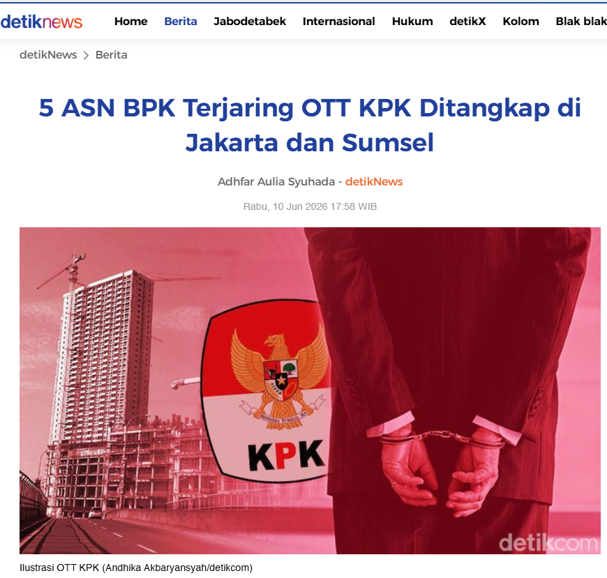 dimarsasongko98's tweet photo. Audit: Saya datang nyari temuan

KPK  : Kebetulan saya juga https://t.co/RicZY9mEhx