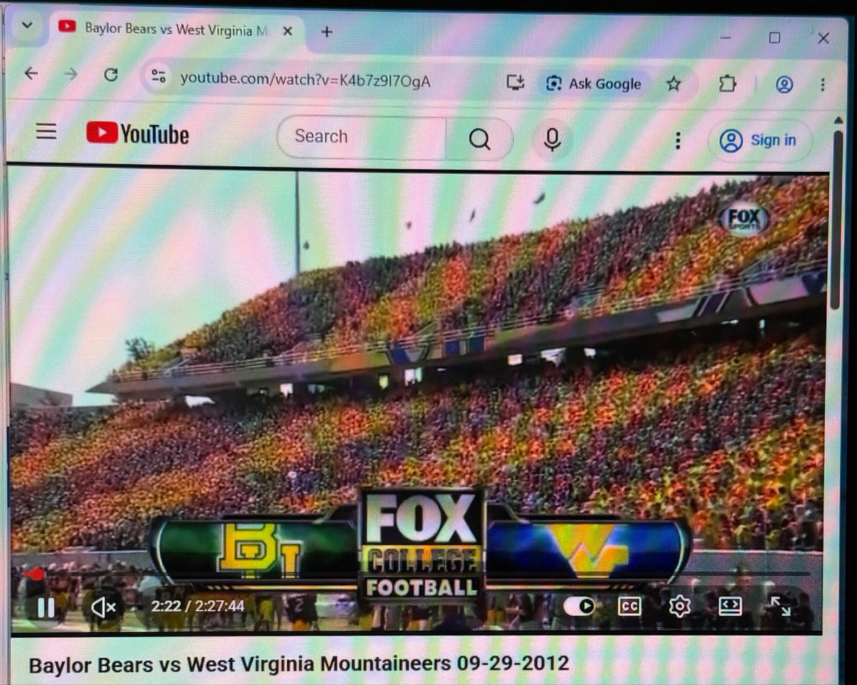 HunterHurst_'s tweet photo. Day 2 of watching a college football game at work every day until CFB is back

 Geno Smith was a problem at WVU https://t.co/0kHeQwVCm0