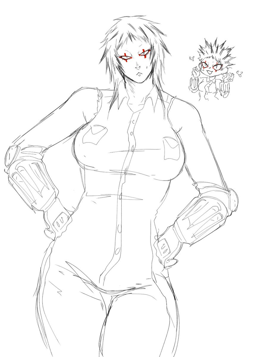0ne1_eye's tweet photo. me too Aikawa me too.. #risu #dorohedoro https://t.co/5B7MKktZ5b