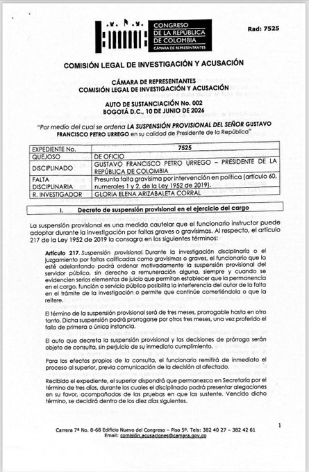 juliomario55555's tweet photo. Miren esta perla!! Una senadora sucia e ignorante, Gloria Arizabaleta "Suspende al Presidente" por "participación indebida en Política" 
Alguien que le informe a esta descerebrada que eso es ilegal e inconstitucional!! https://t.co/bu9vOChdwA