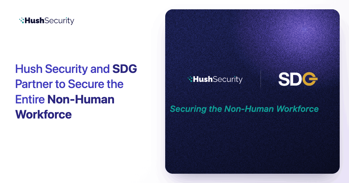 Hush_Security's tweet photo. 🤝 We're partnering with SDG to secure the non-human workforce AI agents, service accounts and MCPs.
Hush's runtime identity platform + SDG's identity governance and PAM expertise = static credentials replaced with just-in-time, scoped access.👇
https://t.co/ggRN1UJaaL https://t.co/8xYC6BdFKP