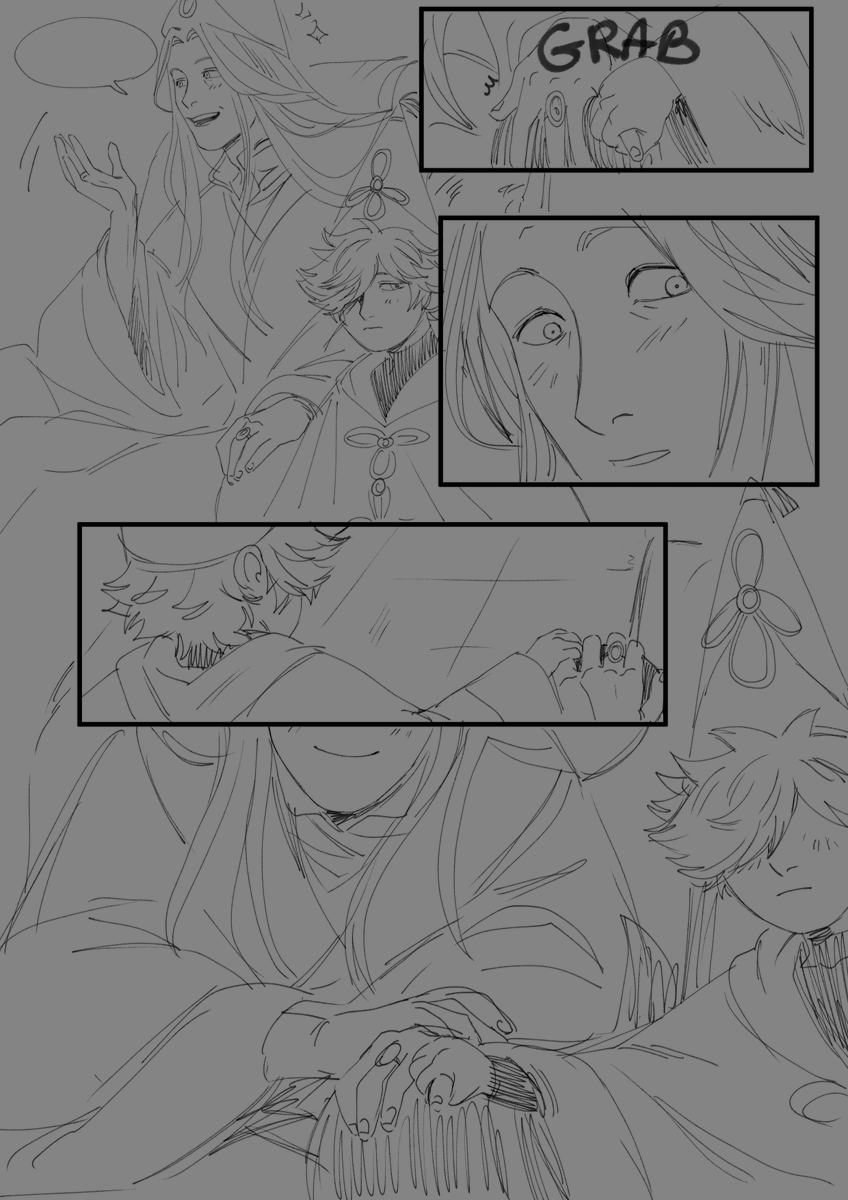 Yakichou1's tweet photo. first contact 🥰#witchhatatelier https://t.co/bl087RTU8V