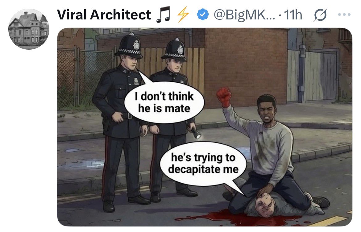 TheTowerTarot13's tweet photo. @Keir_Starmer How about “urging” illegals not to BEHEAD anyone? https://t.co/NXngks72cB