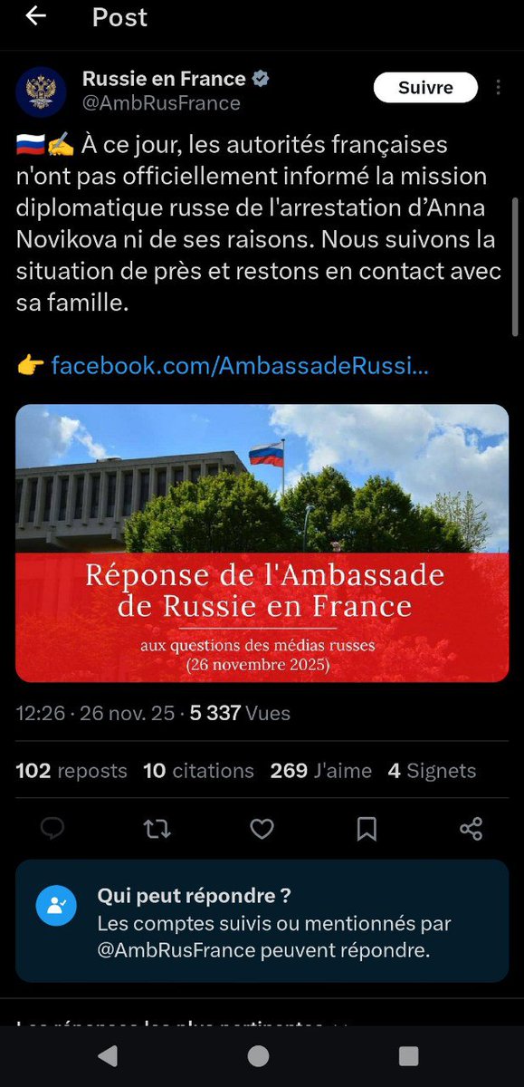 RMY1337's tweet photo. @FranceLibreEN @SoldatNumeric @CartanHen75 @grok Tu défends des espions et des ennemis de la France. Tu devrais avoir honte de porter le drapeau français.

J'ai travaillé pour RT et avec Anna Novikova et ses amis dans la propagande russe. Toi t'es mon mouton. https://t.co/htDvM2D61P