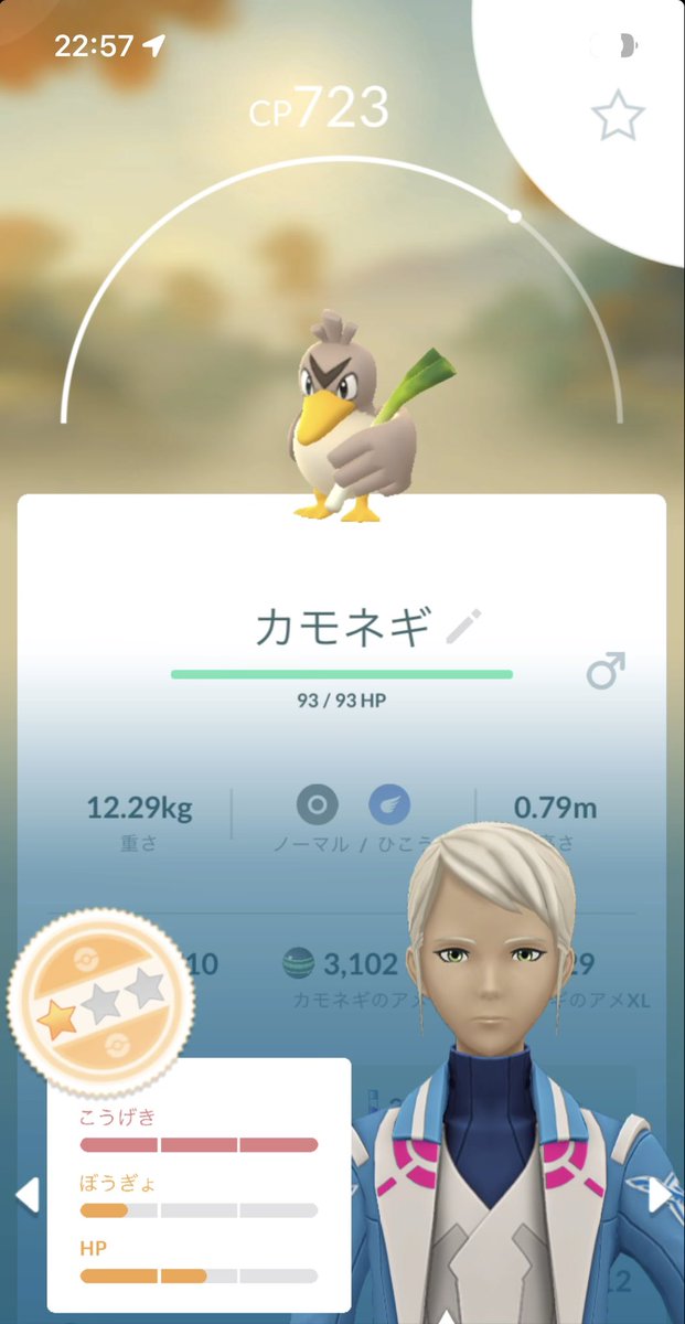 z__shimi's tweet photo. あれ、いつのまにかに個体値の見方がまた変わっている。
前の方が見やすくてよかったのに。

#PokemonGO #ポケモンGO #ポケモンGOフレンド募集 #ポケモンGOしてる人と繋がりたい https://t.co/pOkYpIv8Tm