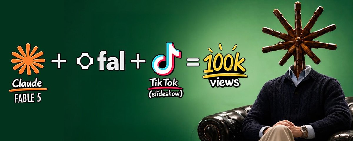 How I Get 100K+ Views/Week on TikTok at ~$0 CAC with Claude Fable 5 + Postiz (Step-by-Step)