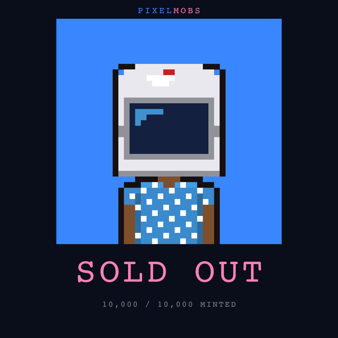 PIXMOBS_NFT's tweet photo. SOLD OUT

https://t.co/srfmlQhRIL https://t.co/DqYmJECPQk