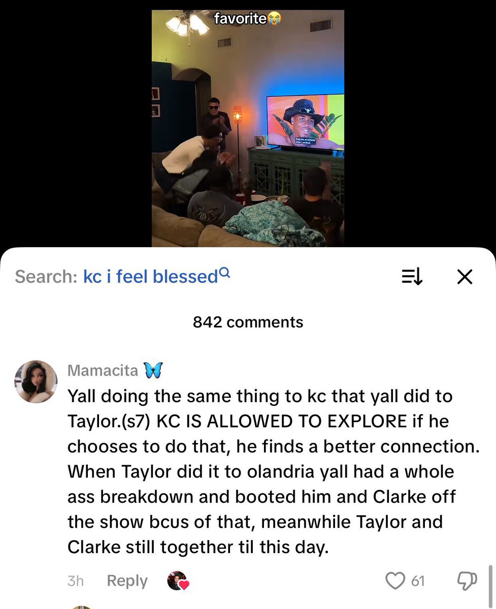 m_ttamara's tweet photo. KC’s friend liking that comment comparing him to Taylor?? They’re tanking his stocks in real time 😭 https://t.co/GnYNtmMhWY