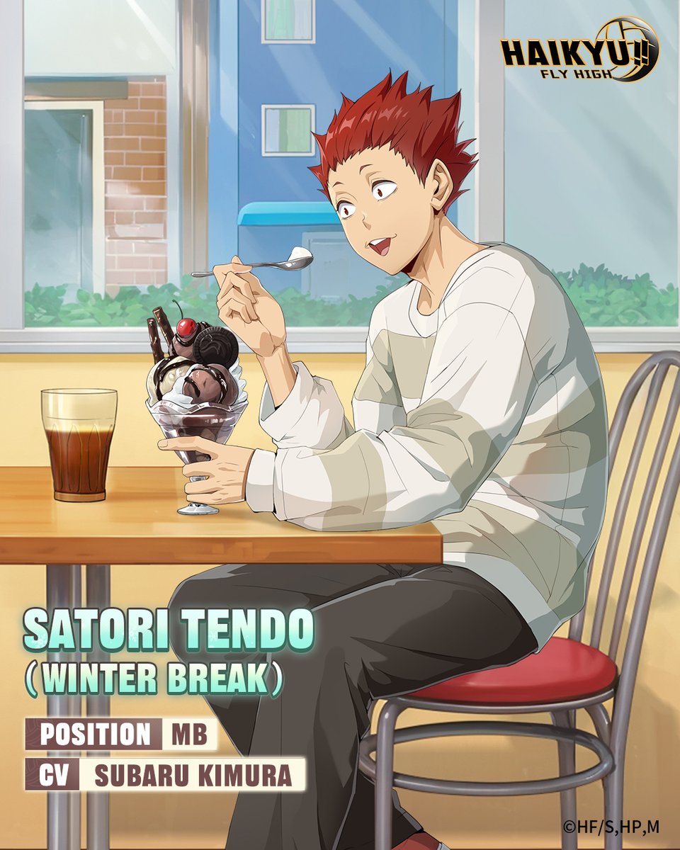 EN_HQflyhigh's tweet photo. SP SATORI TENDO (Winter Break) REVEAL

SP Player Satori Tendo (Winter Break) is now available in the "Winter Break, Eat Your Fill!" recruit! 

Event Period: 
June 10– June 24, 2026 at 05:59 (UTC-5) https://t.co/eLRyklWVzu