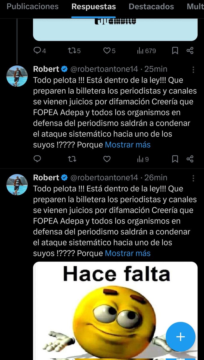 Damage_Head's tweet photo. @robertoantone14 @porquetendencia En todas las publicaciones vas a andar pegando el mismo texto? Tengan creatividad por lo menos https://t.co/XzbrMQx7Yg