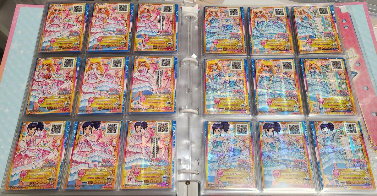 nekonekonyan01's tweet photo. 異種柄のアイカツカードが話題と聞いて!!

うちの異種柄アイカツカードくんも見て言ってください✨
プリント式は嫌って人も多かったけど配列無いから後ろに並ばれても安心だし自由に別のキャラクターでドレスメイク出来たしで楽しい事もめちゃくちゃありましたよ✨ https://t.co/AH4Ogb998p