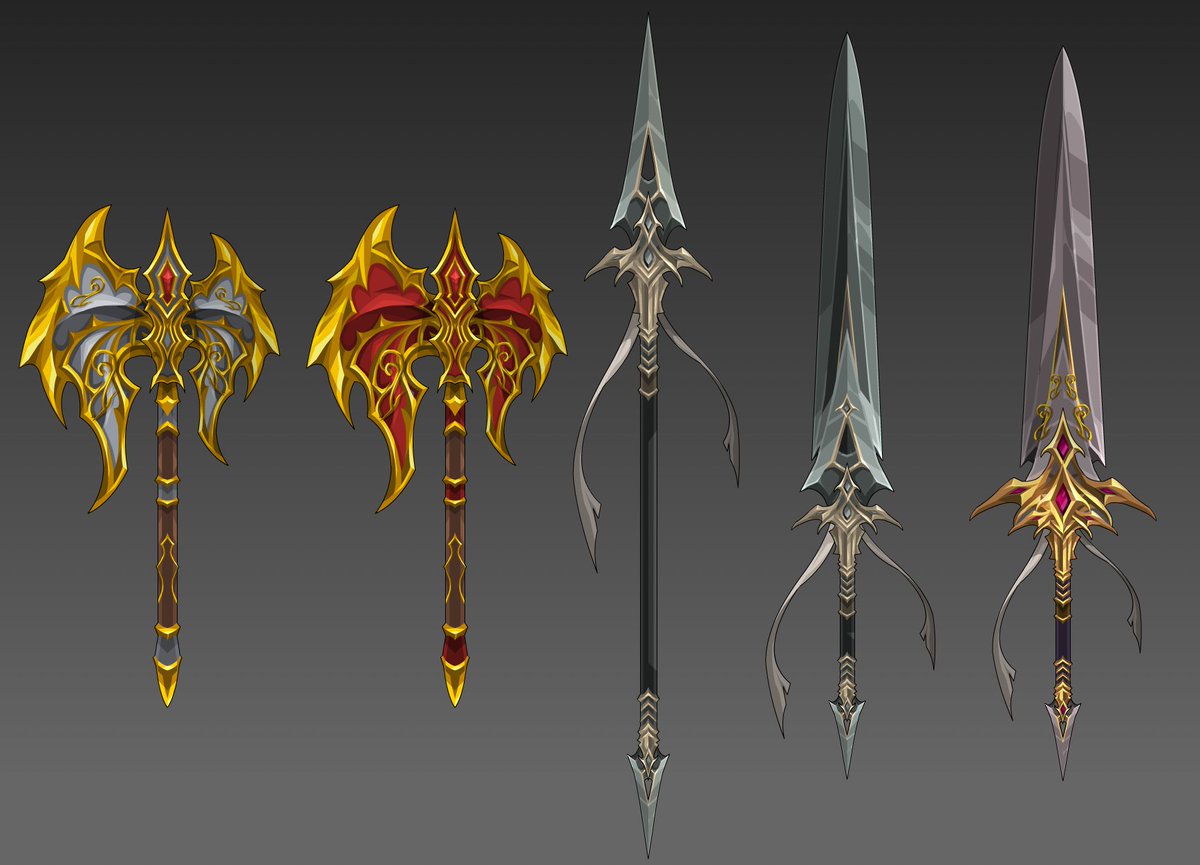 AranxAQW's tweet photo. Some weapons I made for AQWInfinity ⚔️ https://t.co/v1V7LV6RZ4