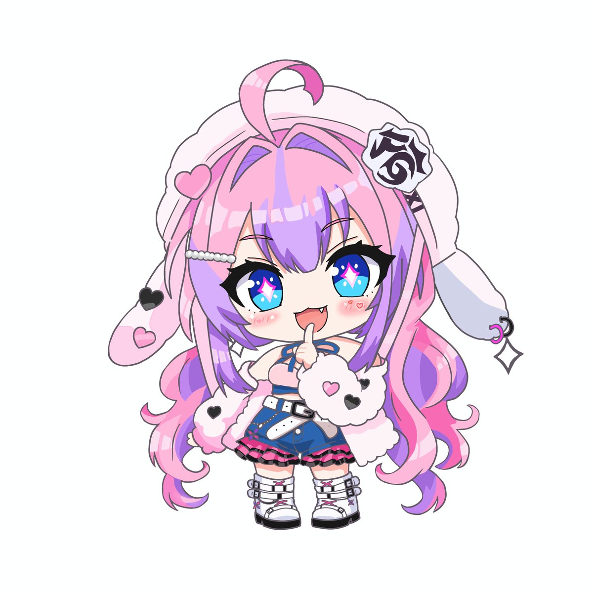 vividfunfun1's tweet photo. ちびキャラ 原宿 ヴィヴィバニーちゃん🐰 #ヴィヴィメイク https://t.co/8U6Y6dW9Ct