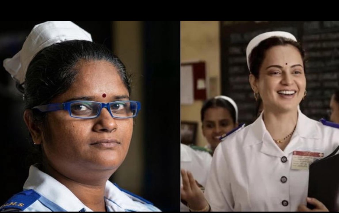 SatyavadiLadki's tweet photo. Kangana Ranaut's film Bharat Bhhagya Viddhaata is bringing to light that untold story of the 26/11 Mumbai attacks, where humanity and courage triumphed even amidst terror.

Nurse Anjali Kulthe, who was on duty at Cama Hospital, risked her own life to save 20 pregnant women and helped deliver a baby amid the gunfire and explosions.

This story reminds us that the real heroes are those who stand firm to save others' lives in times of crisis. 🙏

🇮🇳 BHARAT BHHAGYA VIDDHAATA 🇮🇳
The Unseen Heroes 

#BharatBhhagyaViddhaata 
THIS FRIDAY
IN CINEMAS ON 12TH JUNE. 🎬 🇮🇳
#KanganaRanaut