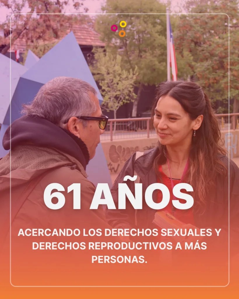 APROFAChile's tweet photo. ¡Estamos de aniversario! 🎂🥳 

En #APROFA conmemoramos 61 años de compromiso con los #DerechosSexuales y #DerechosReproductivos

https://t.co/4zHioMlG2m https://t.co/s0UnK98jij