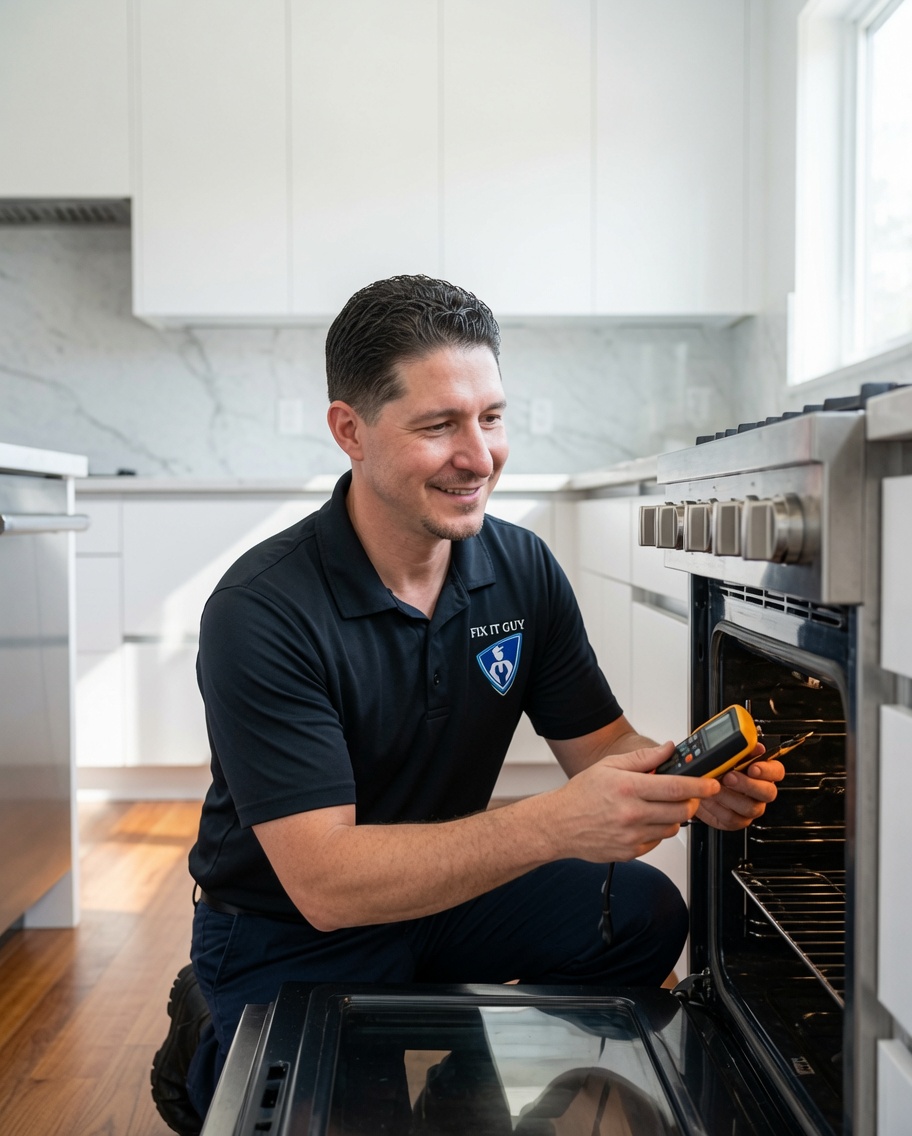 fixitguychitown's tweet photo. We make appliance repair simple: you call, text, or book online — we send a uniformed, experienced tech fast. They diagnose, fix it, and leave a 90‑day warranty. 1000's of 5‑star reviews across Chicago neighborhoods. Ready to schedule? https://t.co/arr84z5a5q 🔧 https://t.co/eRUmTgm7Vm
