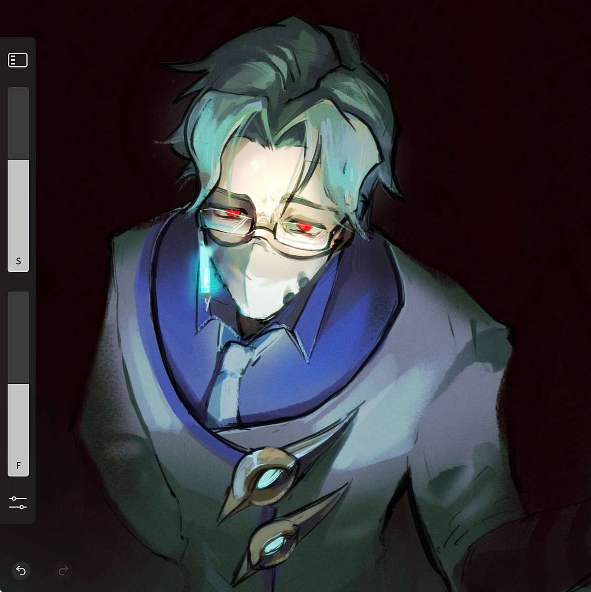 Eklleerrr's tweet photo. Oh hi
#Genshinimpact #Dottore #fanart https://t.co/Qem74tpP71