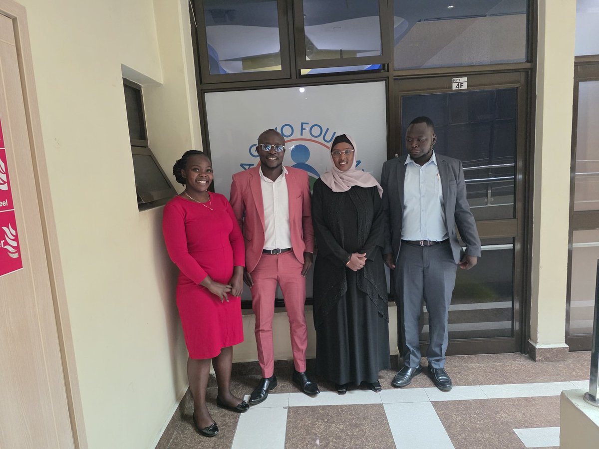 africafeatureN's tweet photo. Earlier today, The Africa Feature Network CEO Peter Aowa, alongside Head of Logistics David Sebit and Field Coordinator Jacinta Atieno , held a meeting with Her Excellency Alamitu Jattani,  the First Lady of Marsabit County and Chairperson of the County First Ladies Association, at her office in Kilimani, Nairobi.

The discussions focused on the #Miles4MealsAndDignity Run Campaign, as well as the upcoming second edition of Luminate Africa Journal, which will spotlight African women driving transformation across the continent.

The meeting also explored potential areas of collaboration aimed at advancing impactful community initiatives across Kenya.