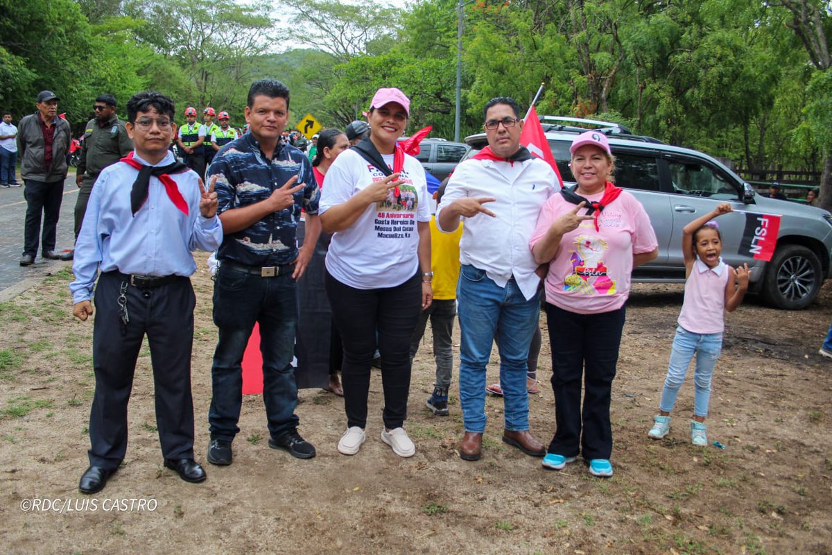 CanDigital2's tweet photo. Militancia sandinista y juventud heroica de los municipios de Nueva Segovia Sur participó con entusiasmo y compromiso revolucionario en una caravana vehicular y motorizada para conmemorar el 47 Aniversario del Repliegue a Apají https://t.co/Q9Bx9B5yda