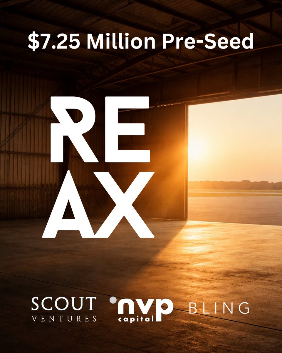 reaxiomatic's tweet photo. Today we announce our $7.25 million pre-seed led by @ScoutVentures and @nvpcap , with participation from @blingcapital https://t.co/iBw6HNNkyM