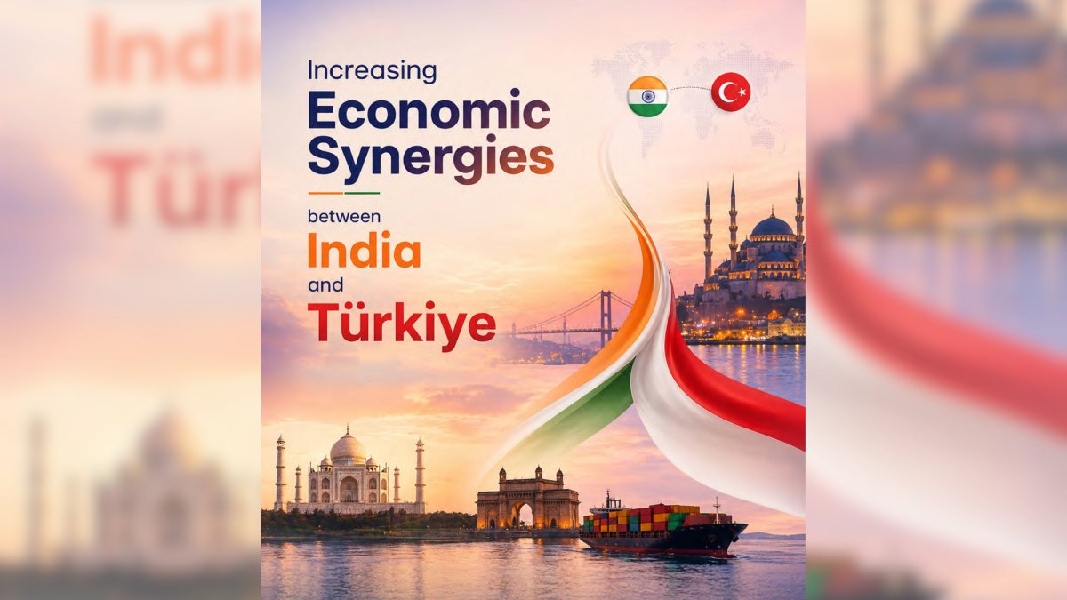 IndiaInTurkiye's tweet photo. Celebrating #12YearsOfTransformativeGovernance under the leadership of PM @narendramodi and guided by the vision of promoting 3Ts (Trade, Tourism and Technology), Embassy of India in partnership with the Economic Policy Research Foundation of Türkiye @TEPAV is pleased to release a study on ‘Increasing Economic Synergies between India 🇮🇳 and Türkiye 🇹🇷’for strengthening bilateral trade, investment & technological cooperation.
The study is available at: https://t.co/EZ4MwvRv3H
.
Başbakan Sayın @narendramodi’nin liderliğinde kaydedilen #12YearsOfTransformativeGovernance başarısını kutlarken ve Ticaret, Turizm ve Teknoloji (3T) vizyonu doğrultusunda, Hindistan Büyükelçiliği, Ankara; Türkiye Ekonomi Politikaları Araştırma Vakfı (@TEPAV) iş birliğiyle, ikili ticaretin, yatırımların ve teknolojik iş birliğinin güçlendirilmesine yönelik “Hindistan 🇮🇳 ve Türkiye 🇹🇷 Arasında Artan Ekonomik Sinerjiler” başlıklı çalışmayı yayımlamaktan memnuniyet duymaktadır.
Çalışmaya aşağıdaki bağlantıdan erişilebilir: https://t.co/EZ4MwvRv3H
#IndiaTurkiye
@PMOIndia @MEAIndia @IndianDiplomacy @CGI_Istanbul @MukteshPardeshi @DoC_GoI @DPIITGoI @investindia @PIB_India @MIB_India @DDNewslive @airnewsalerts @mygovindia