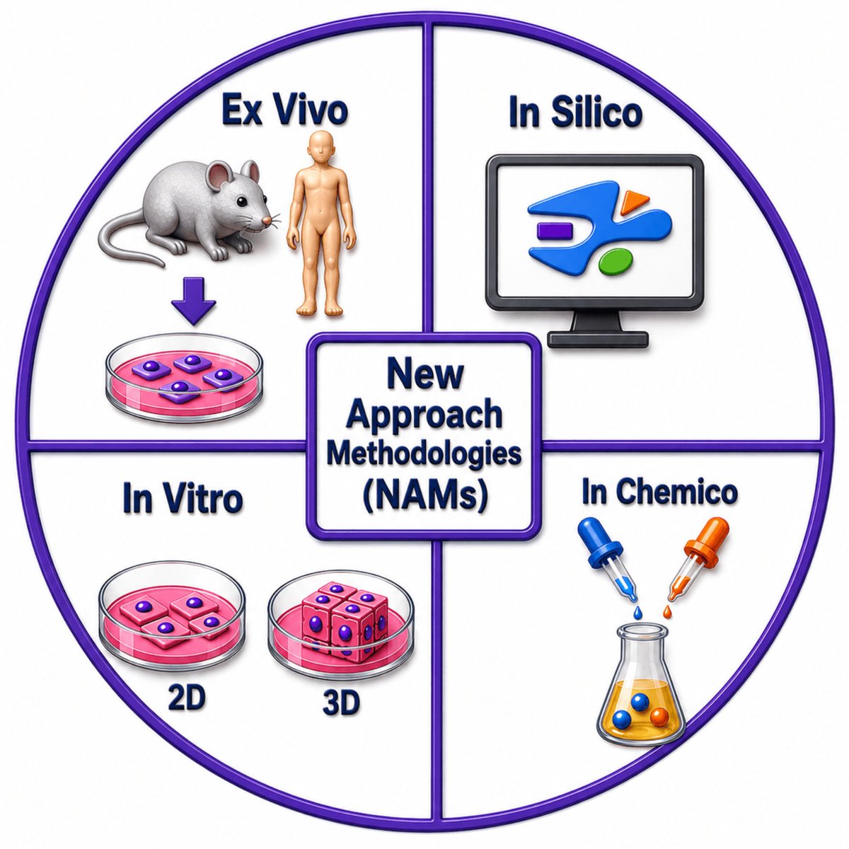 RHPRisk's tweet photo. The future of #toxicology is evolving. #FDA, #EPA, and global regulators are increasingly embracing New Approach Methodologies (#NAMs), including #AI, advanced cell models, and computational #toxicology. 

Learn what this means for industry: https://t.co/Fj8iwXZMUA

#science https://t.co/ZFJxiXYqPE
