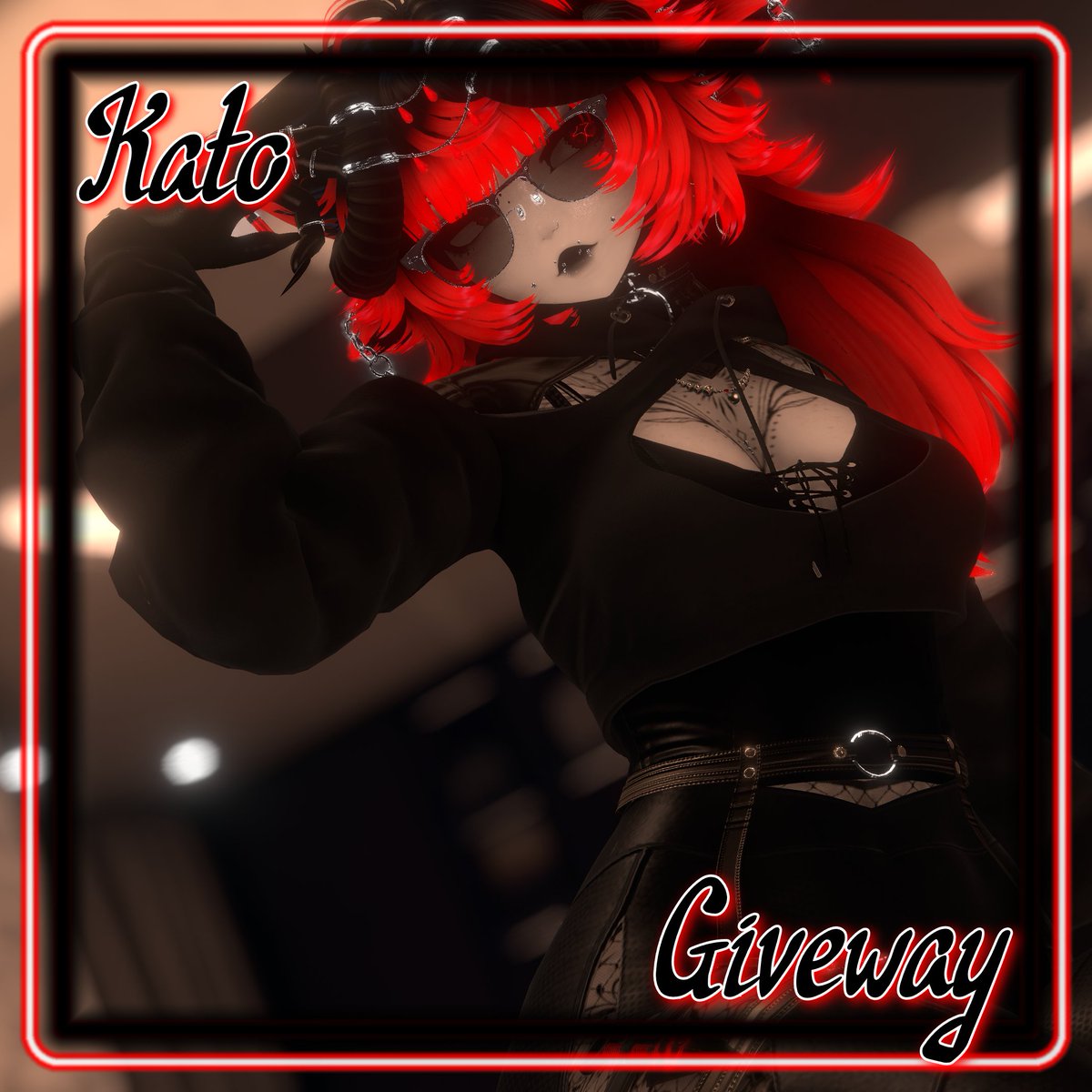GothMommyRinny's tweet photo. ❤️GIVEAWAY TIME!!!🖤
✧
✧Giveaway for:  
✧2 Packages of my new avi Kato!
✧
✧Releasing the 23th!!! 
✧
✧How to Enter:   
✧Like, Follow, &amp; RT  
✧ 
✧#Giveaway #vrchat https://t.co/fbnNOOgK1Z