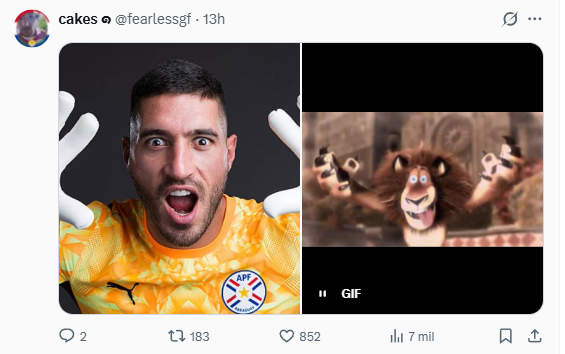 Antobapy's tweet photo. Yo me reí mucho, ustedes también tienen derecho a reirse (pero con buena onda)

Va el compilado de los memes con las fotos de nuestros jugadorazos de la Albirroja. 

PD: No se enojen muchachos, les queremos mucho y les deseamos lo mejor!!! https://t.co/27gMf2pake