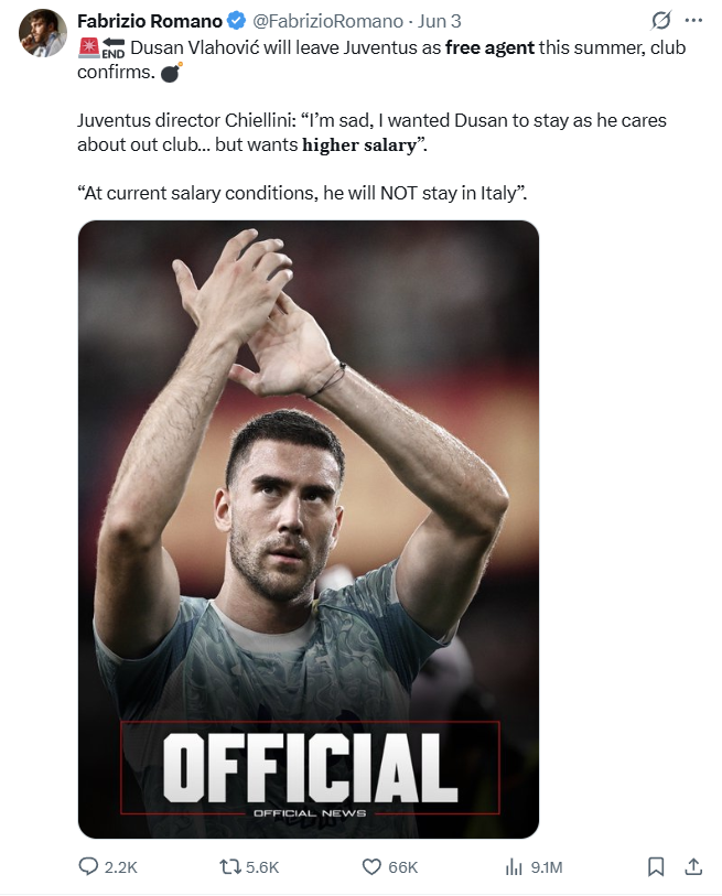 PaddyKeoghAF's tweet photo. "Ibrahima Konaté leaves Liverpool as free agent"

"Robert Lewandowski leaves Barcelona as free agent"

"Dusan Vlahovic leaves Juventus as free agent"

"Jadon Sancho leaves Man United as free agent after 5 years since joining on £75m deal from BVB."

Noticing. https://t.co/0KHGkXtmHI