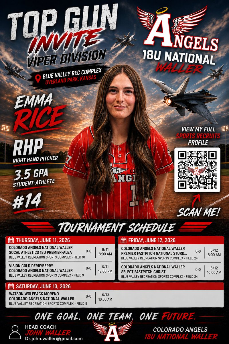 EmmaRice2027's tweet photo. @CoachRogerW Would love to see you coach. https://t.co/2EOzzyjMGc