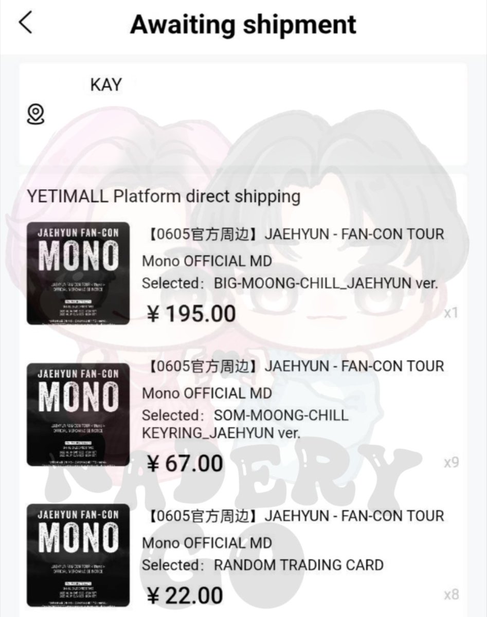 NADERY_GO's tweet photo. Proof co jaehyun 'fancon tour mono MD' https://t.co/v1FIYT8VoE