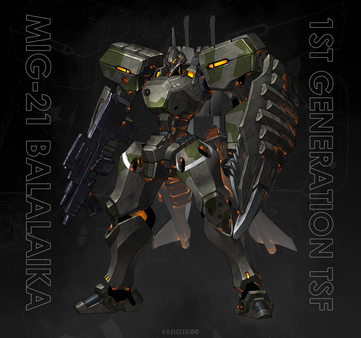 Kreuzer00's tweet photo. MiG-21 Balalaika
#MuvLuv #マブラヴ #シュヴァケン https://t.co/4GLhlem1wL