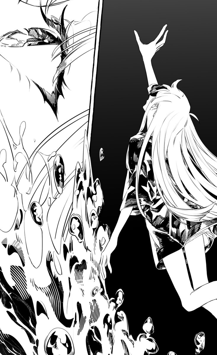 neco28's tweet photo. ベタ入ると漫画描いてるって感じする https://t.co/s0RGM6SUye