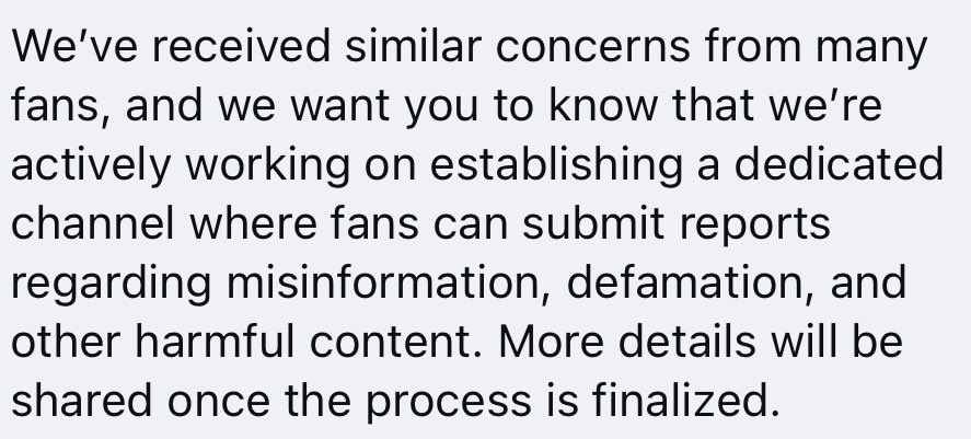 mybelovesun's tweet photo. katanya uprmlabel lgi proses bikin channel khusus utk fans yg mau kirim laporan soal misinformasi, pencemaran nama baik/konten berbahaya lainnya, lbh lanjut akan dibagikan klau prosesnya selesai
proud of u mark, terima kasih sudah membuat tempat ternyaman untuk dirimu sendiri🫶 https://t.co/eTqo2kuKuS