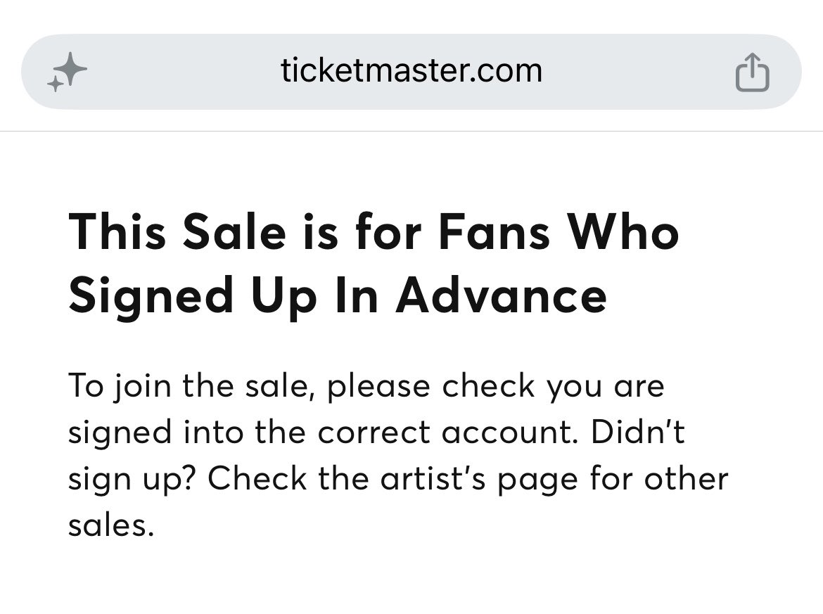 aydafae's tweet photo. can phoebe bridgers put a few tickets to the side for me because i signed up and was given a code but ticketmaster wont let me in :// @Ticketmaster https://t.co/ZhkfbahQ4n