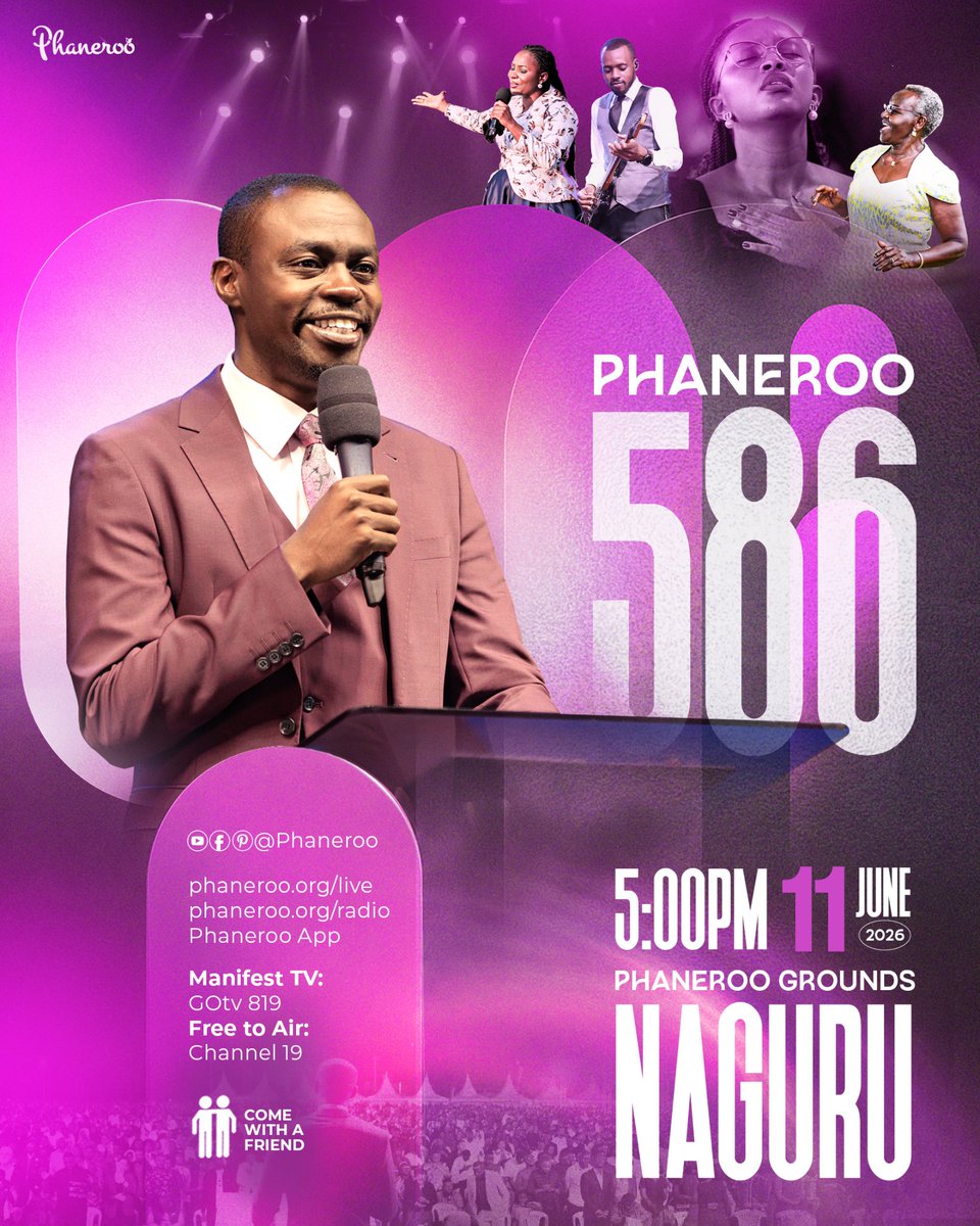 Phanerookampala's tweet photo. Phaneroo 585 expounded on when we are surrounded by victory: when the enemy's trap becomes their ambush. 

Every circumstance that God allows in our way is to the end that He will manifest Himself through us. 

Behold the angel host on your side. Hallelujah.

Join us this Thursday for #Phaneroo 586 at the PHANEROO GROUNDS NAGURU at 5:00PM EAT.

#Phaneroo