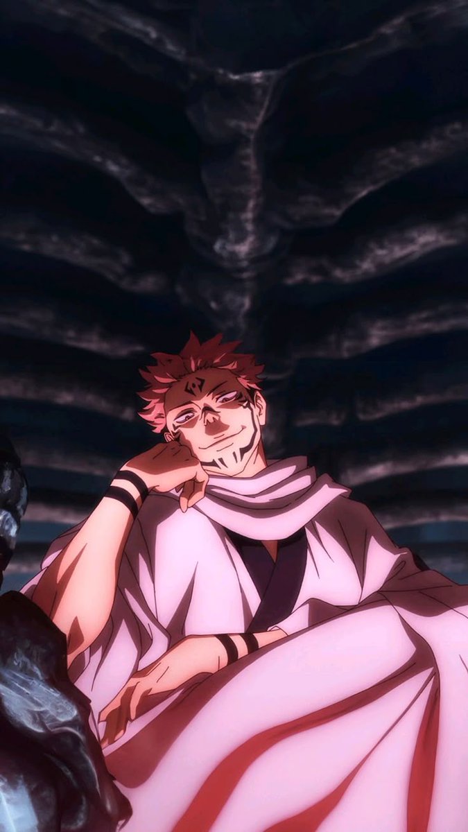 oluchixr13's tweet photo. Battle of villains 
Sukuna and Muzan who is taking it? https://t.co/6KMdIKhEEo